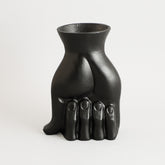 Angus Black Vase